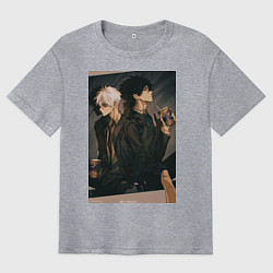 Мужская футболка оверсайз Гуан Лу Сяоши Чэн