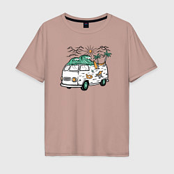 Мужская футболка оверсайз Summer trip VW