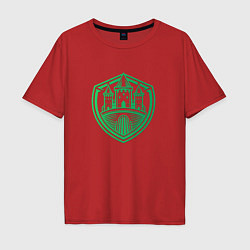 Мужская футболка оверсайз Логотип Рыцарского замка