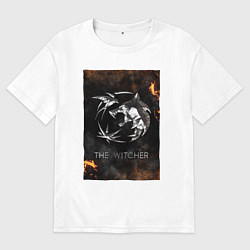 Мужская футболка оверсайз The Witcher - Logo