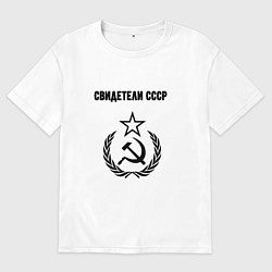 Мужская футболка оверсайз Свидетели СССР