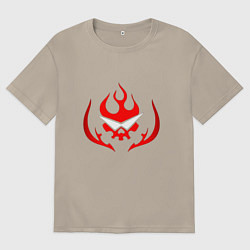 Мужская футболка оверсайз Гуррен-Лаганн Бригада Гуррен