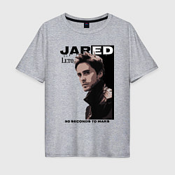 Мужская футболка оверсайз Jared Joseph Leto 30 Seconds To Mars