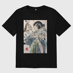 Мужская футболка оверсайз Адский рай Габимару Ямада Асаэмон