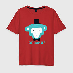 Мужская футболка оверсайз Cool monkey