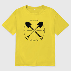 Мужская футболка оверсайз Копай