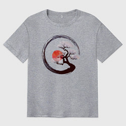 Мужская футболка оверсайз Сакура Япония