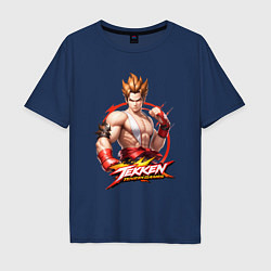 Мужская футболка оверсайз Персонаж из игры Tekken