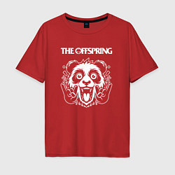 Мужская футболка оверсайз The Offspring rock panda
