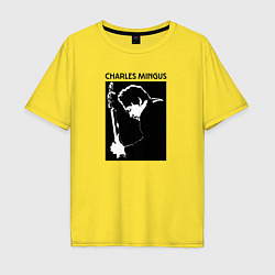 Мужская футболка оверсайз Jazz legend Charles Mingus