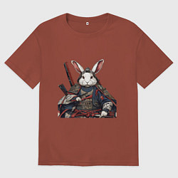 Мужская футболка оверсайз Самурай Кроль