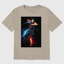 Мужская футболка оверсайз Баскетбол Куроко Дайки Аоминэ