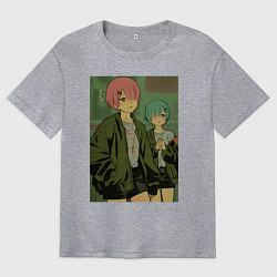 Мужская футболка оверсайз Рам Рем