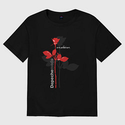 Футболка оверсайз мужская Depeche Mode - Violation era, цвет: черный