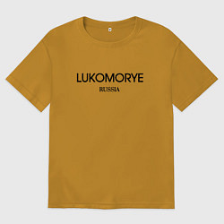 Мужская футболка оверсайз Lukomorye