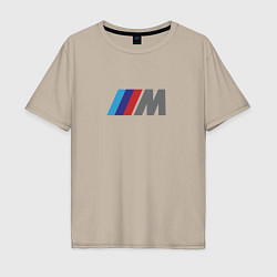 Мужская футболка оверсайз BMW logo sport