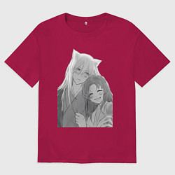 Мужская футболка оверсайз Очень приятно Бог Томоэ