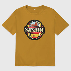 Мужская футболка оверсайз Spain