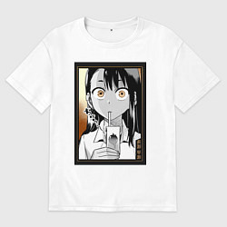 Мужская футболка оверсайз Не издевайся Нагаторо Хаясэ