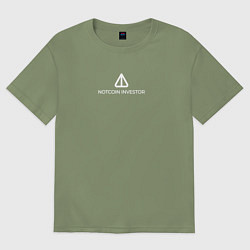 Мужская футболка оверсайз Notcoin