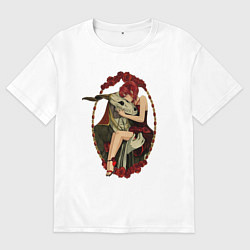 Мужская футболка оверсайз Невеста чародея Тисэ Хатори