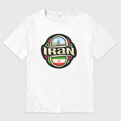 Мужская футболка оверсайз Iran