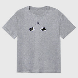 Футболка оверсайз мужская Fushiguro Megumi, цвет: меланж