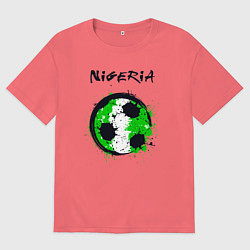 Мужская футболка оверсайз Сборная Нигерии
