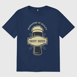 Мужская футболка оверсайз Best beer