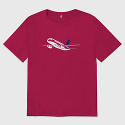 Мужская футболка оверсайз Сухой Суперджет 100 цветной