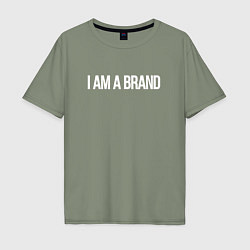 Мужская футболка оверсайз I am a brand