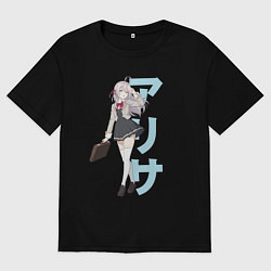 Мужская футболка оверсайз Алиса Михайловна - Аля иногда кокетничает со мной