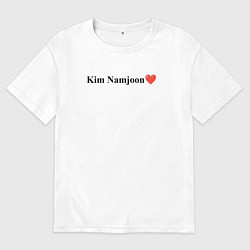 Мужская футболка оверсайз BTS Kim Nam-joon