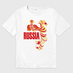 Мужская футболка оверсайз Russia