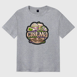 Мужская футболка оверсайз Кино
