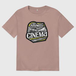 Мужская футболка оверсайз Киношка