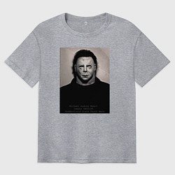 Мужская футболка оверсайз Майкл Майерс магшот