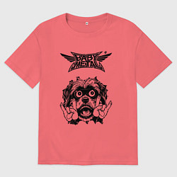 Мужская футболка оверсайз Babymetal - rock dog