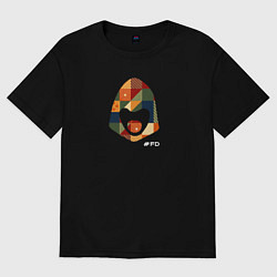 Мужская футболка оверсайз FD free durov