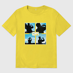 Мужская футболка оверсайз Depeche Mode world in my eyes