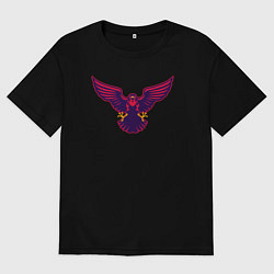 Мужская футболка оверсайз Hawk