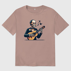 Мужская футболка оверсайз Dead melody