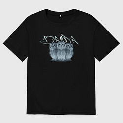 Мужская футболка оверсайз Three owls