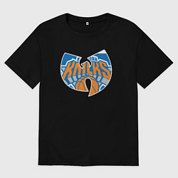 Мужская футболка оверсайз Wu-tang knicks