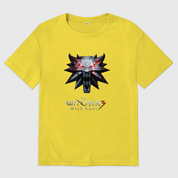 Мужская футболка оверсайз The Witcher logo