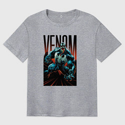 Мужская футболка оверсайз Веном