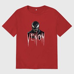 Мужская футболка оверсайз Симбиот Веном