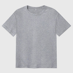 Мужская футболка оверсайз Мишка - уличные правила