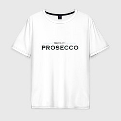 Мужская футболка оверсайз Prosecco mood original