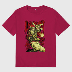 Мужская футболка оверсайз Limp Bizkit skull